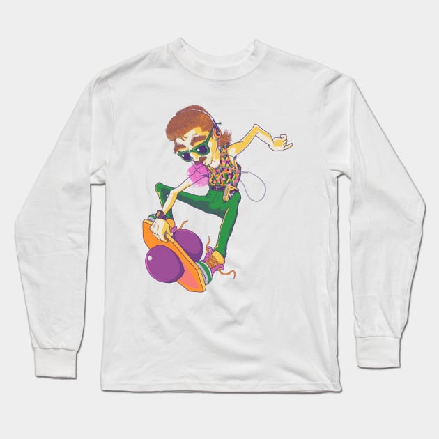 Eighties Long Sleeve T-Shirt by vo_maria